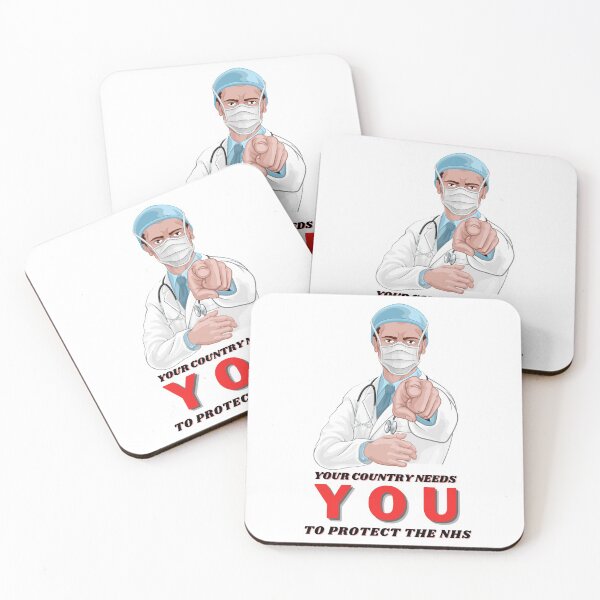 Item preview, YOUR COUNTRY NEEDS YOU TO PROTECT THE NHS designed and sold by HRVY  Clarke.