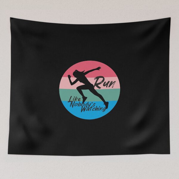 Item preview, Run Like Nobody Is Watching designed and sold by blumato.