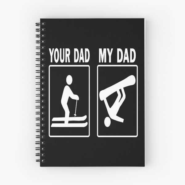 Item preview,  Your Dad vs My Dad Funny Skiing Snowboard Fathers Day Gift designed and sold by MAXXEXCHANGE.