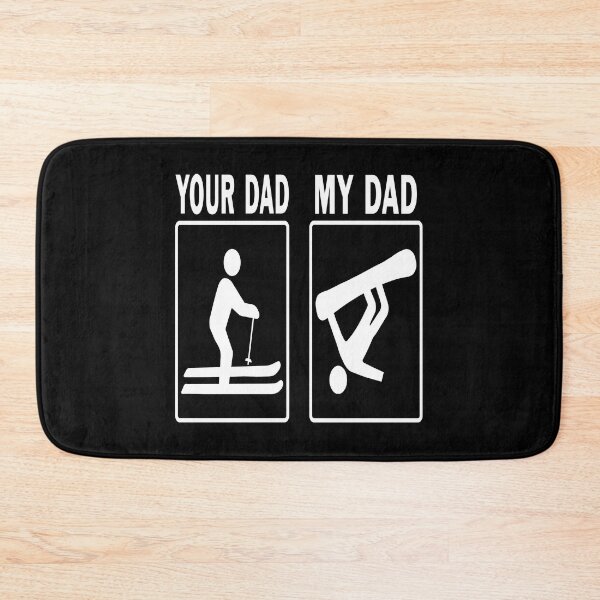 Item preview,  Your Dad vs My Dad Funny Skiing Snowboard Fathers Day Gift designed and sold by MAXXEXCHANGE.