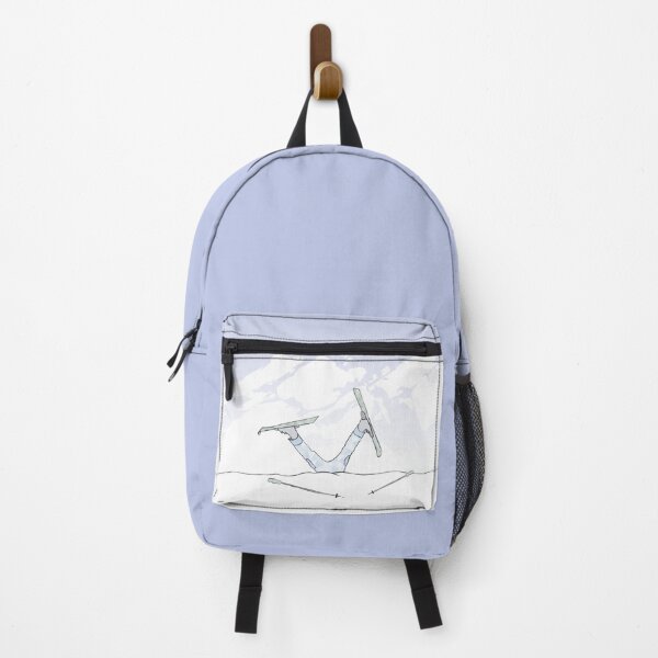 Item preview, Skier in the snow designed and sold by frangipaniarts.