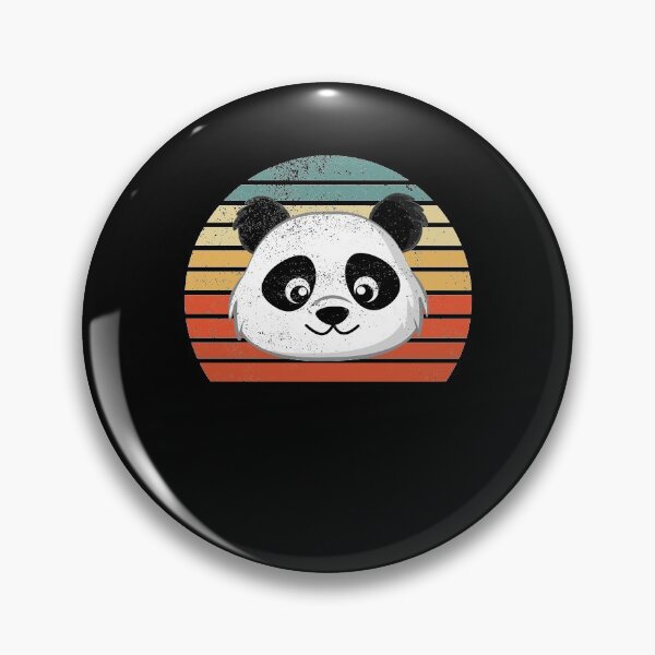 Item preview, Sweet Panda Panda Bear Lover Retro designed and sold by besTmanuFacture.