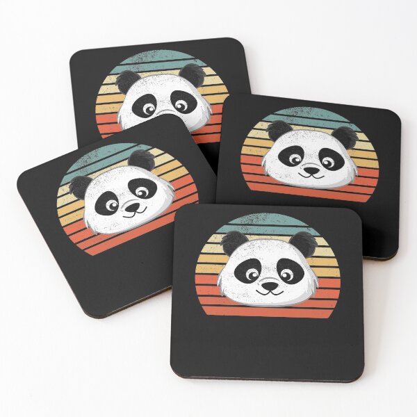 Item preview, Sweet Panda Panda Bear Lover Retro designed and sold by besTmanuFacture.