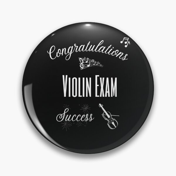 Item preview, Violin Exam Success Congratulations   designed and sold by MusberriDesigns.