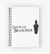 Legalize Skooma Spiral Notebook