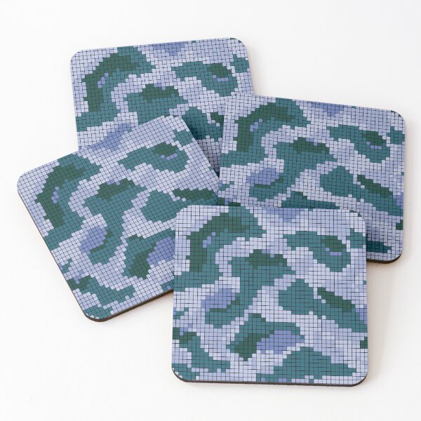 Item preview, pixel camo water designed and sold by theZcreations.