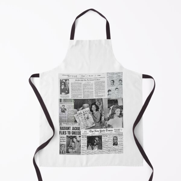Item preview, Jacqueline "Jackie" Kennedy Onassis Newspaper Collage designed and sold by itsmebecca.