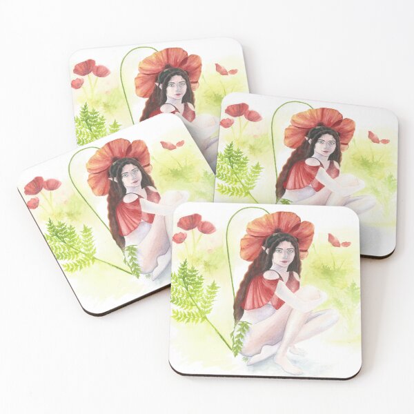 Item preview, Poppy pixie designed and sold by MelAislingArt.