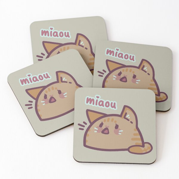 Item preview, Miaou Cat designed and sold by Elise Everett.