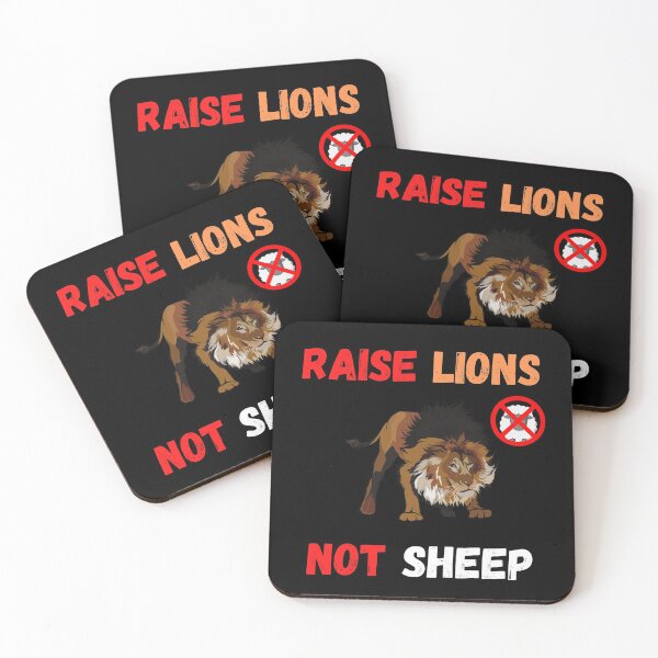 Item preview, Raise Lions Not Sheep designed and sold by Johan Liebert.