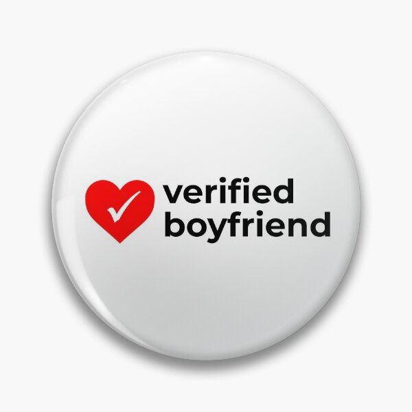 Item preview, Verified boyfriend with heart sign designed and sold by EnjoyMyTees.