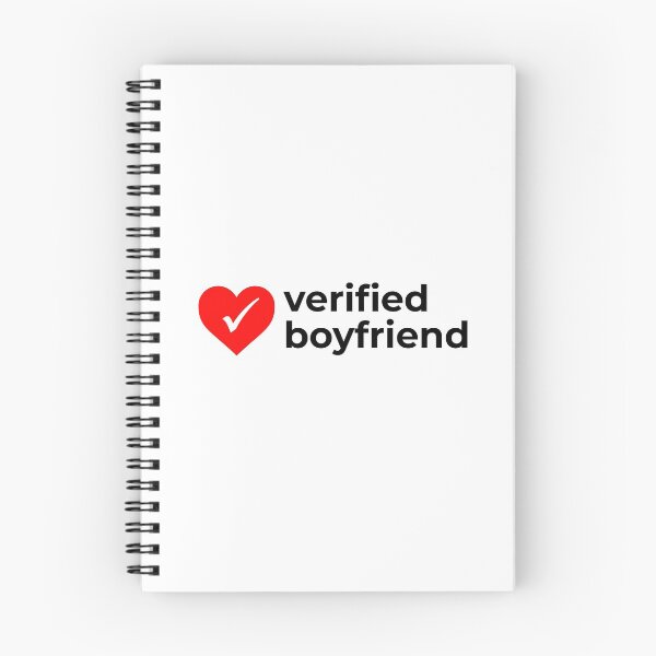 Item preview, Verified boyfriend with heart sign designed and sold by EnjoyMyTees.
