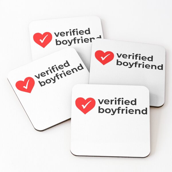Item preview, Verified boyfriend with heart sign designed and sold by EnjoyMyTees.