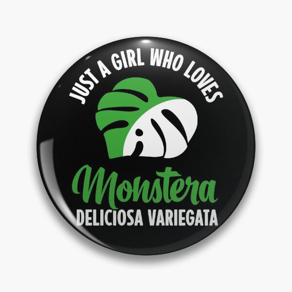 Item preview, Just A Girl Who Loves Monstera Deliciosa Variegata designed and sold by designdistiller.