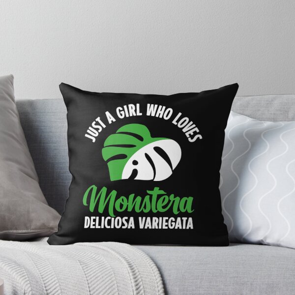 Item preview, Just A Girl Who Loves Monstera Deliciosa Variegata designed and sold by designdistiller.