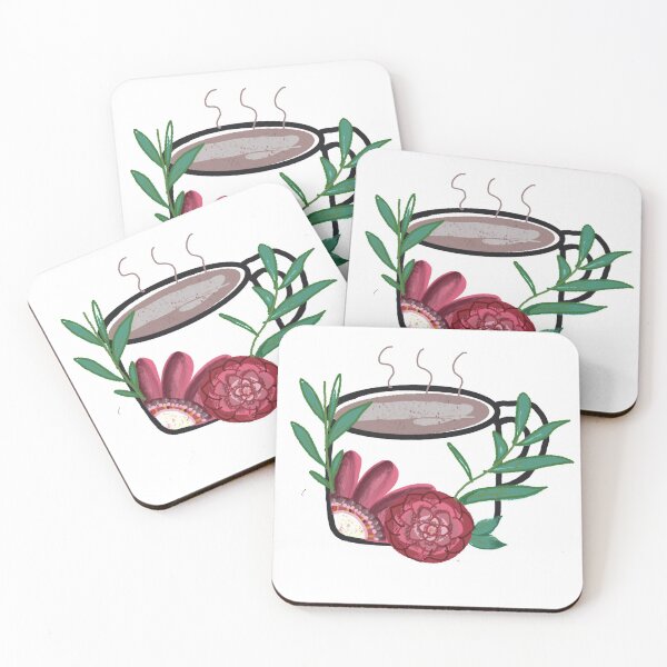 Item preview, Morning coffee mug with flowers designed and sold by PSC2020.