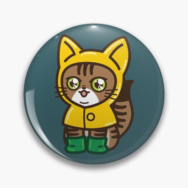 Item preview, Raincoat Cat designed and sold by catxbeans.