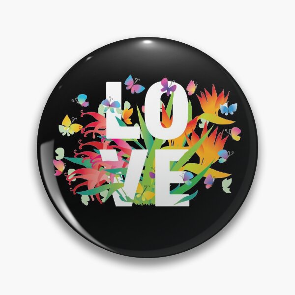 Item preview, LOVE Flowers Retro Looking T-Shirt - Great Gift for Flower Lovers  designed and sold by Richard529.