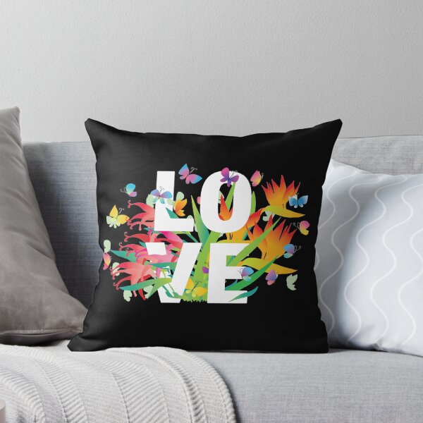 Item preview, LOVE Flowers Retro Looking T-Shirt - Great Gift for Flower Lovers  designed and sold by Richard529.