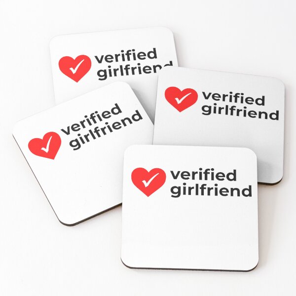 Item preview, Verified girlfriend with heart sign designed and sold by EnjoyMyTees.