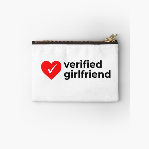 Item preview, Verified girlfriend with heart sign designed and sold by EnjoyMyTees.