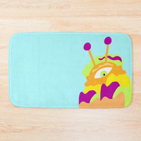Item preview, Colorful alien and mountains  designed and sold by Gabrielle Freitas.