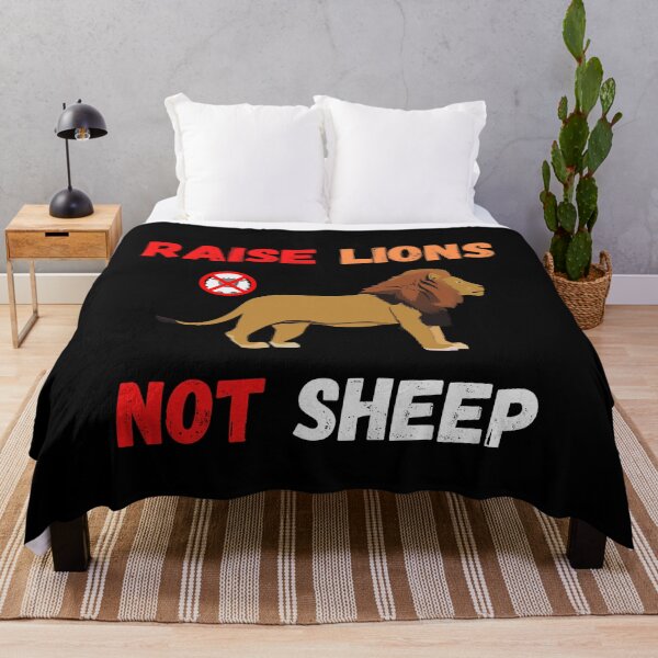 Item preview, Raise Lions Not Sheep designed and sold by Johan Liebert.