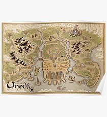 Unova Map Poster