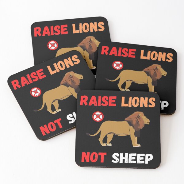 Item preview, Raise Lions Not Sheep designed and sold by Johan Liebert.