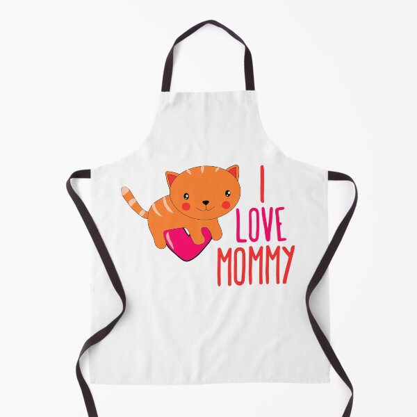 Item preview, I love mommy mother cute kitten cat designed and sold by Graciouss.