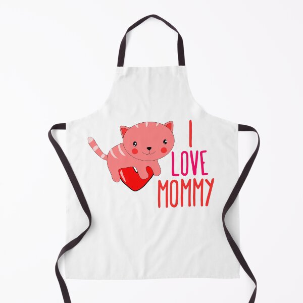 Item preview, I love mommy mother cute pink kitten cat designed and sold by Graciouss.
