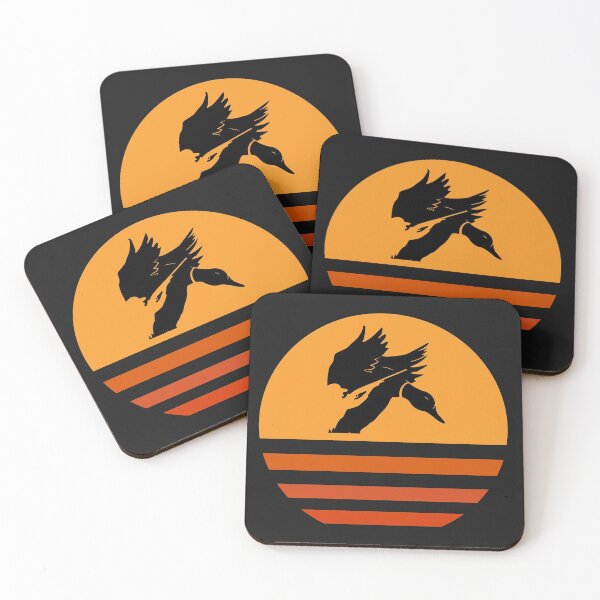 Item preview, Retro Duck Hunting shirt designed and sold by Wingo-Designs.