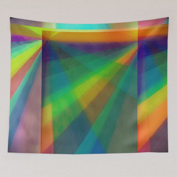 Item preview, Rainbow Pixel Abstract designed and sold by Brooke Rogers.