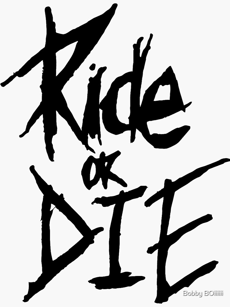 "Ride Or Die MTB " Sticker for Sale by Rylee2006 Redbubble