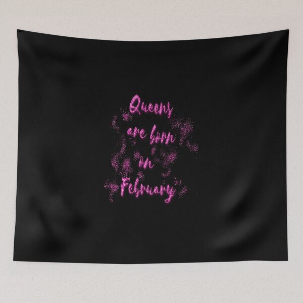 Item preview, Queens Are Born On February designed and sold by mehdi-bianco.