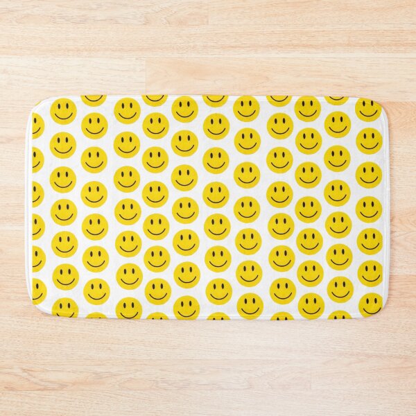 Item preview, Small Yellow Retro Smiley Faces Pattern designed and sold by juvenilepeace.