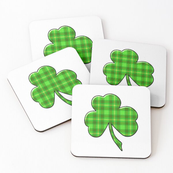 Item preview, Green Plaid Shamrock - No. One designed and sold by LaRoach Digital Arts.