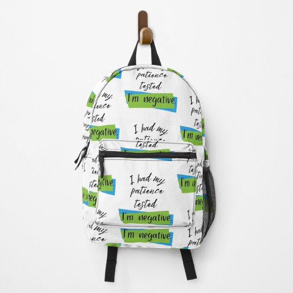 Item preview, I had my patience tested, I'm negative, christian art, funny christian design, christian gifts, designed and sold by prteacool.