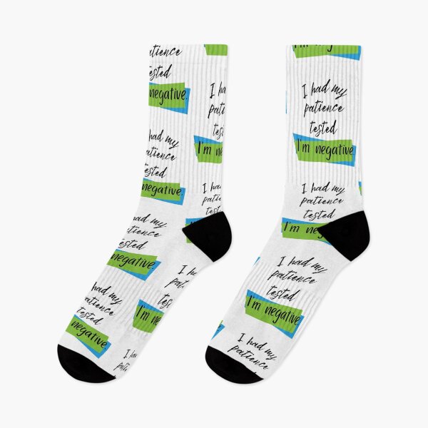 Item preview, I had my patience tested, I'm negative, christian art, funny christian design, christian gifts, designed and sold by prteacool.