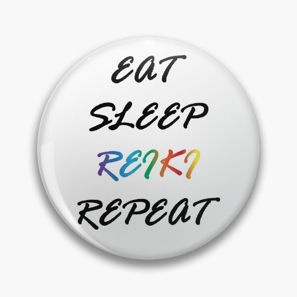 Item preview, Eat Sleep Reiki Repeat designed and sold by denisseinfeld.