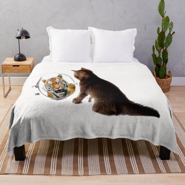 Item preview, Cat Vs Tiger designed and sold by YOUR-LOOK.