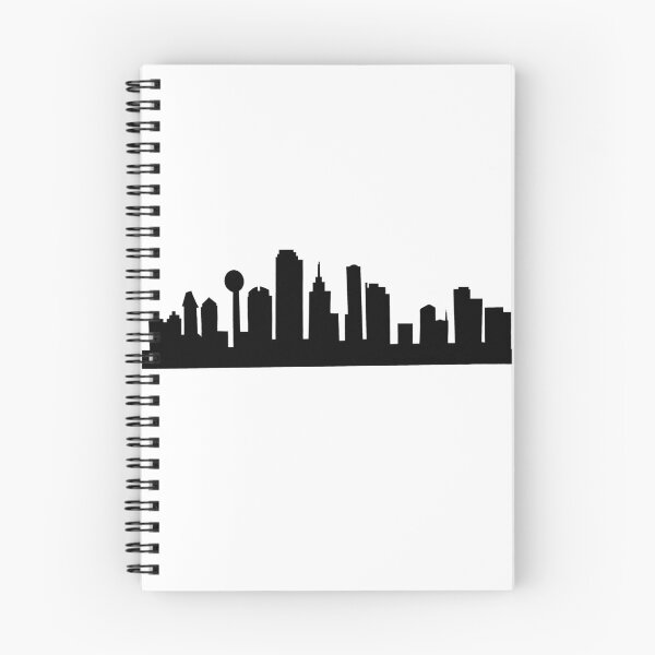 Artikelvorschau, Dallas Skyline Print entworfen und verkauft von Best Simple Journey.