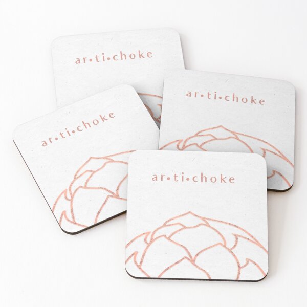 Item preview, Rose Gold Artichoke with  designed and sold by tuesdaytextiles.
