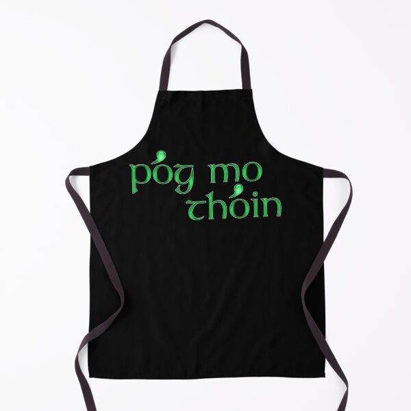 Item preview, Pog Mo Thoin - Emerald Green Text designed and sold by LaRoach Digital Arts.