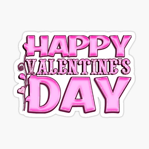 Valentine's Day Sticker