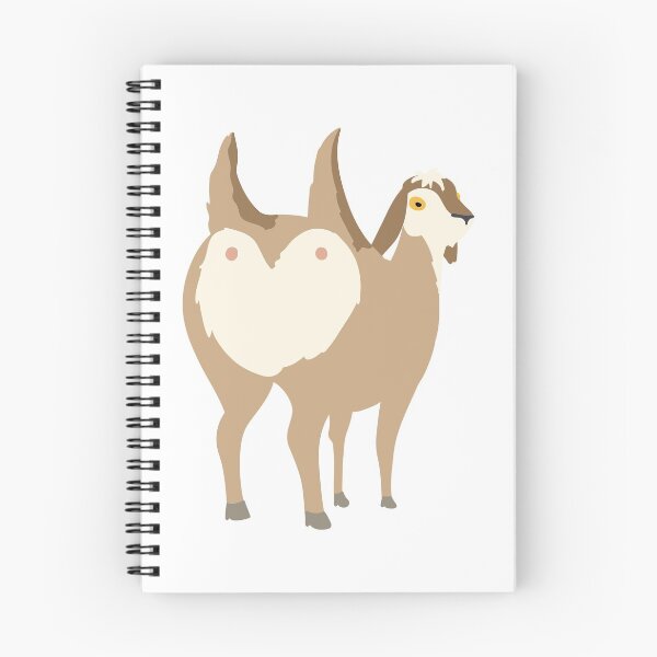 Item preview, Double butt goat designed and sold by XANZIR SHOP.