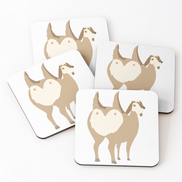 Item preview, Double butt goat designed and sold by XANZIR SHOP.