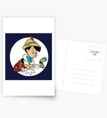 Pinocchio Postcards
