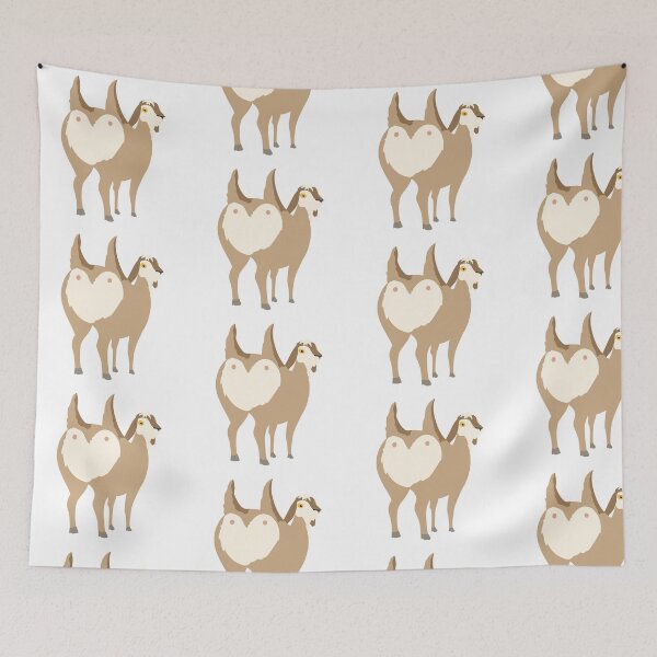 Item preview, Double butt goat designed and sold by XANZIR SHOP.