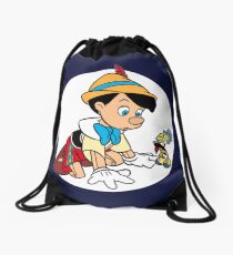 Pinocchio Drawstring Bag
